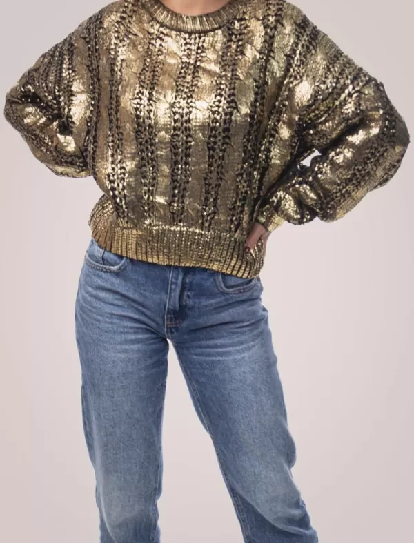 OBVIO Jersey Nakia Oro>Mujer Jerseys Y Cárdigans