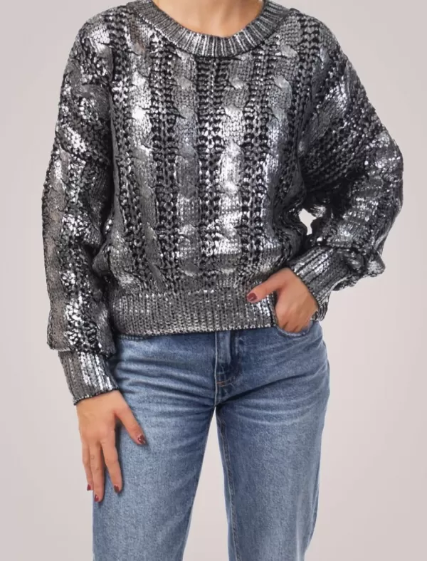 OBVIO Jersey Nakia Plata>Mujer Jerseys Y Cárdigans