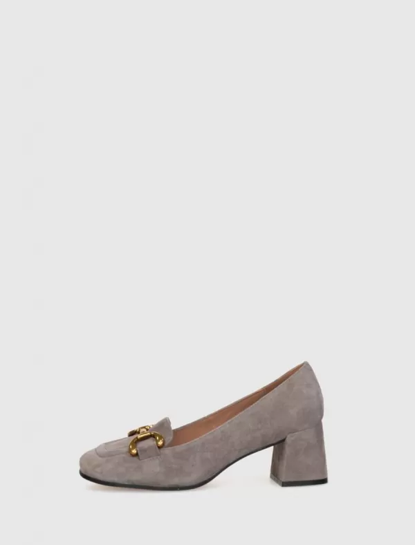 BIBI LOU Mocasin Valencia Gris>Mujer Mocasin