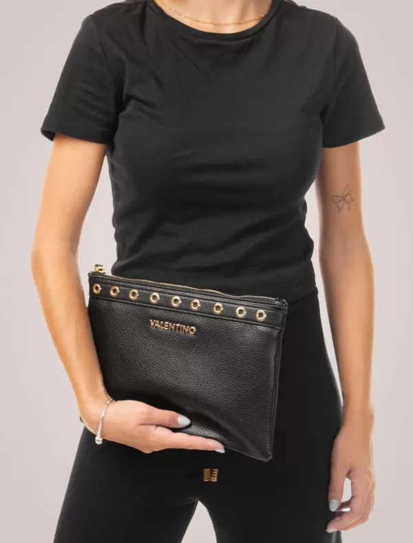 VALENTINO BAGS Neceser Mujer Megeve Negro>Mujer Neceser