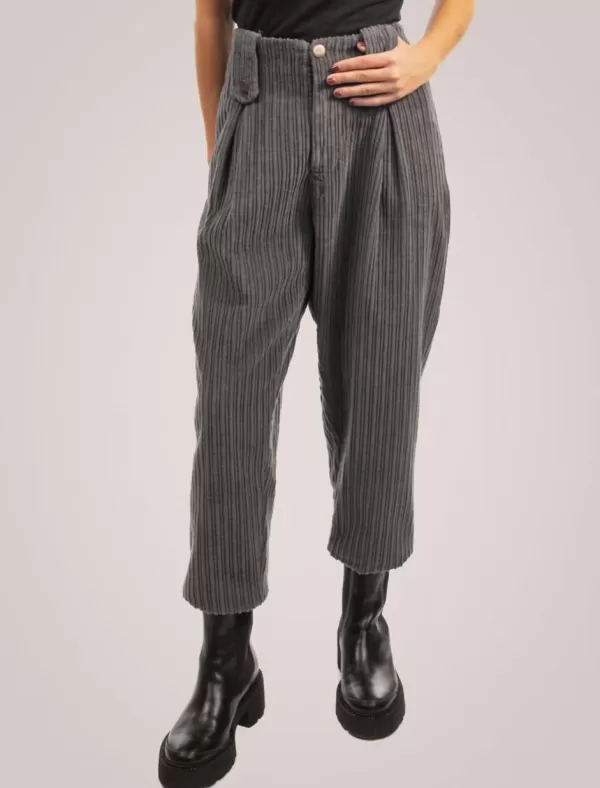 OBVIO Pantalon Oriana Gris>Mujer Pantalones