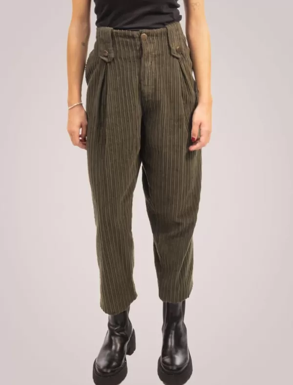 OBVIO Pantalon Oriana Verde>Mujer Pantalones