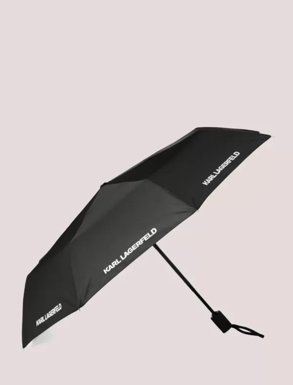 KARL LAGERFELD Paraguas K/Monogram Sm Umbrella Negro>Mujer Accesorios
