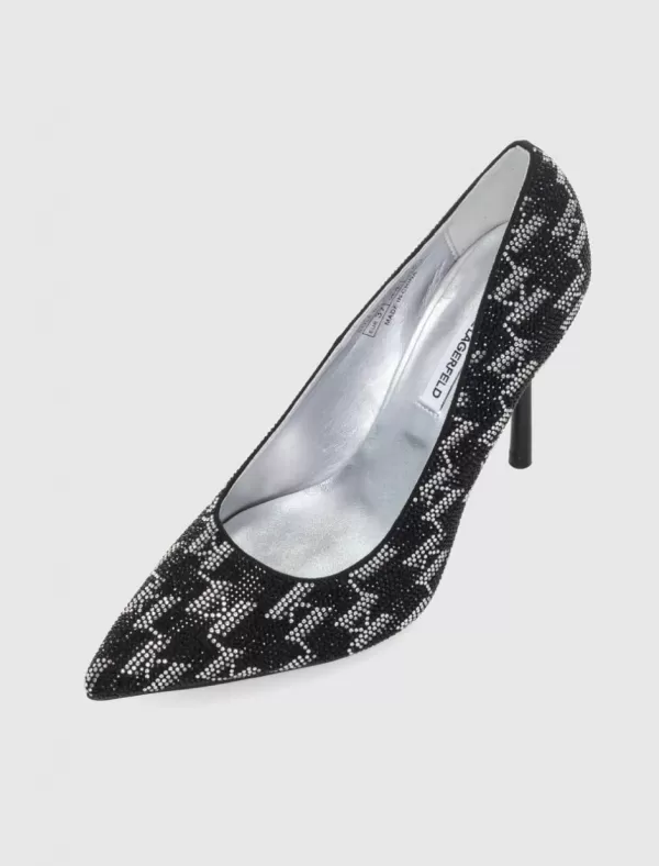 KARL LAGERFELD Salon Sarabande Ii Court Dhoe Monogram Negro>Mujer Salones