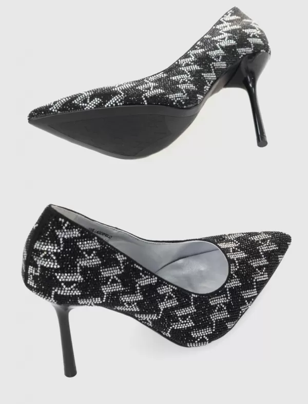 KARL LAGERFELD Salon Sarabande Ii Court Dhoe Monogram Negro>Mujer Salones