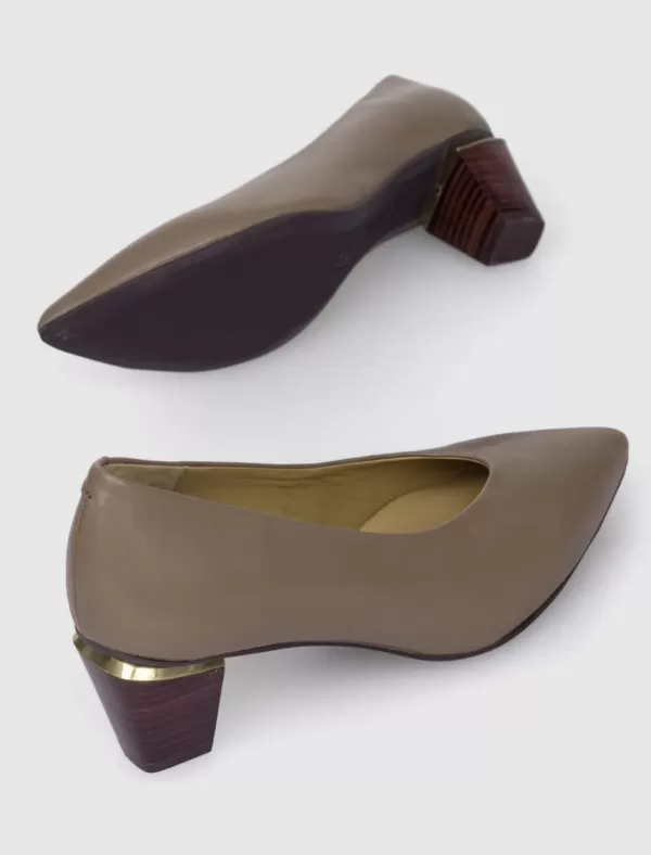 PEDRO MIRALLES Salon Baoji Taupe>Mujer Salones