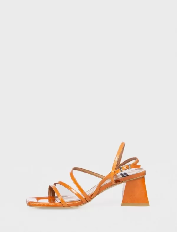 ANGEL ALARCON Sandalia Guilliam Bis Naranja>Mujer Zapatos Fiesta