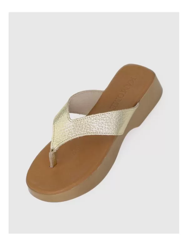 KAMOME Sandalia Beca Platino>Mujer Sandalias