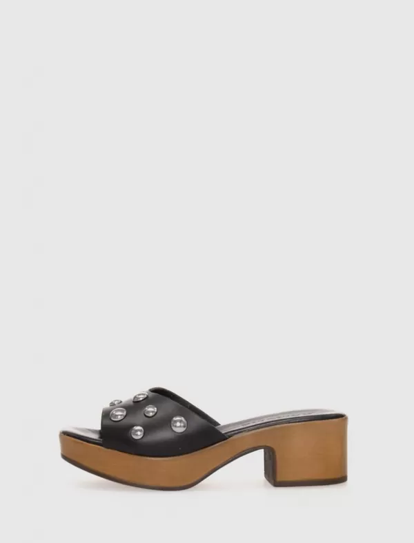 KAMOME Sandalia Fiona Negro>Mujer Sandalias