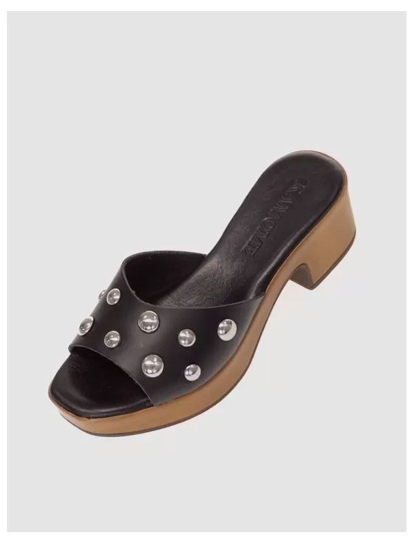 KAMOME Sandalia Fiona Negro>Mujer Sandalias