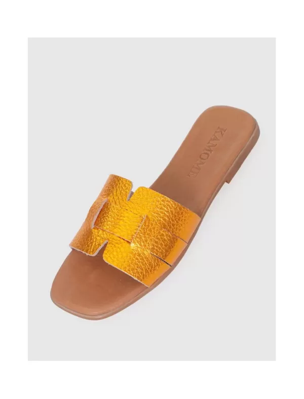 KAMOME Sandalia Freya Naranja>Mujer Sandalias