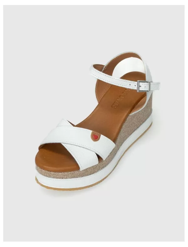 KAMOME Sandalia Greta Blanco>Mujer Sandalias