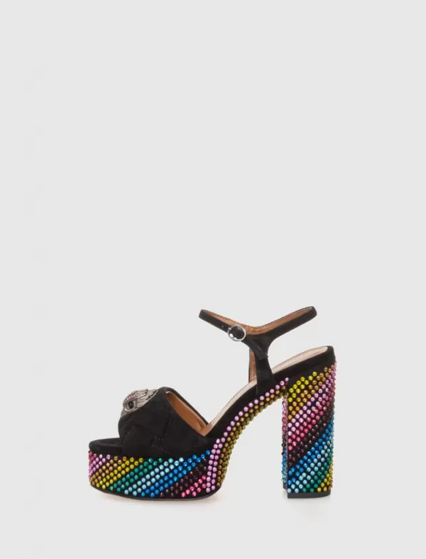 KURT GEIGER Sandalia Kensington Platform Sdl Negro>Mujer Sandalias