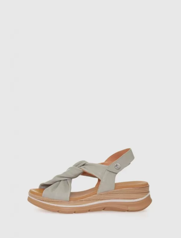 PAULA URBAN Sandalia 24-335 Verde>Mujer Sandalias