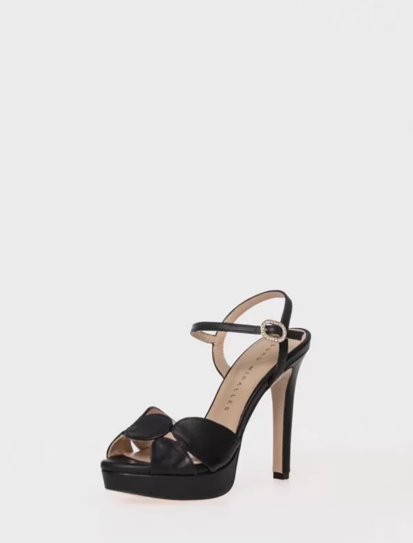 PEDRO MIRALLES Sandalia Bali Negro>Mujer Zapatos Fiesta