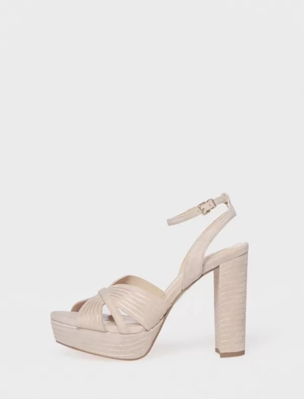 PEDRO MIRALLES Sandalia Montefioralle Beige>Mujer Zapatos Fiesta