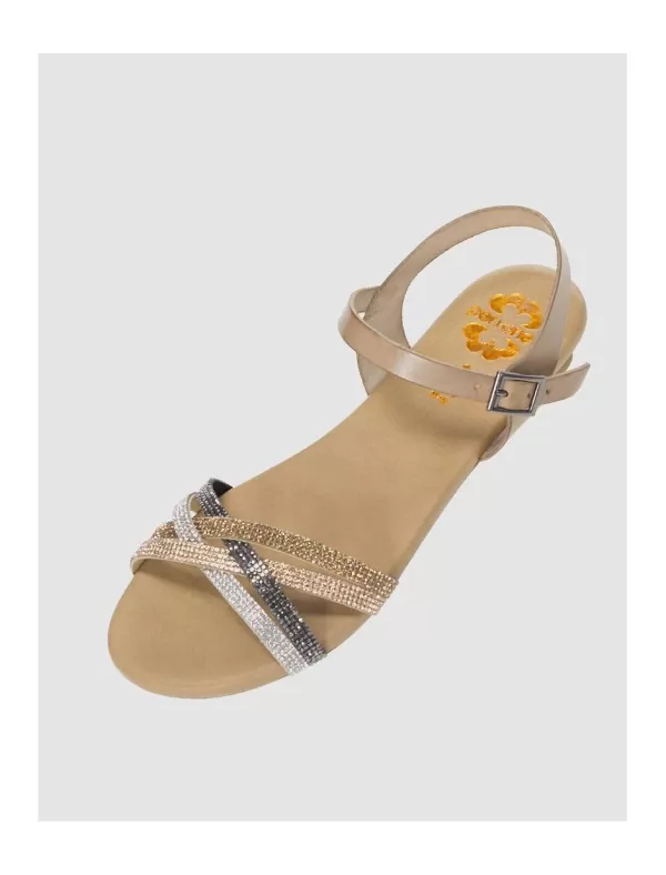 PORRONET Sandalia Alba Taupe>Mujer Sandalias