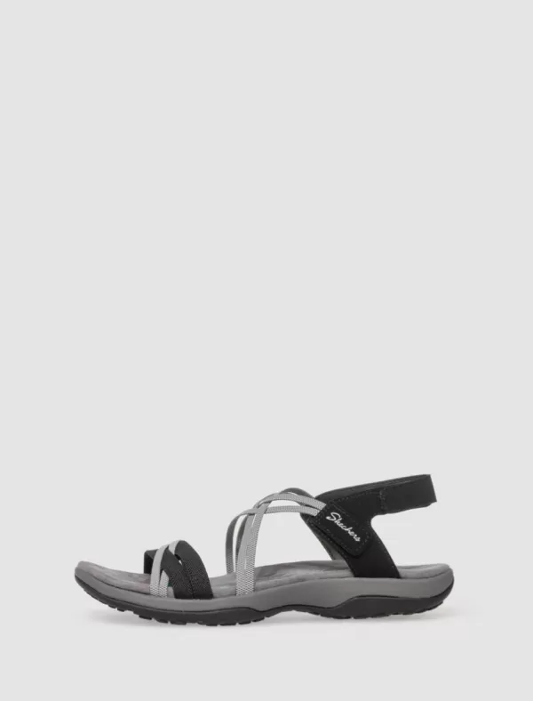 SKECHERS Sandalia Reggae Slim-Takes Two Negro>Mujer Zapatos