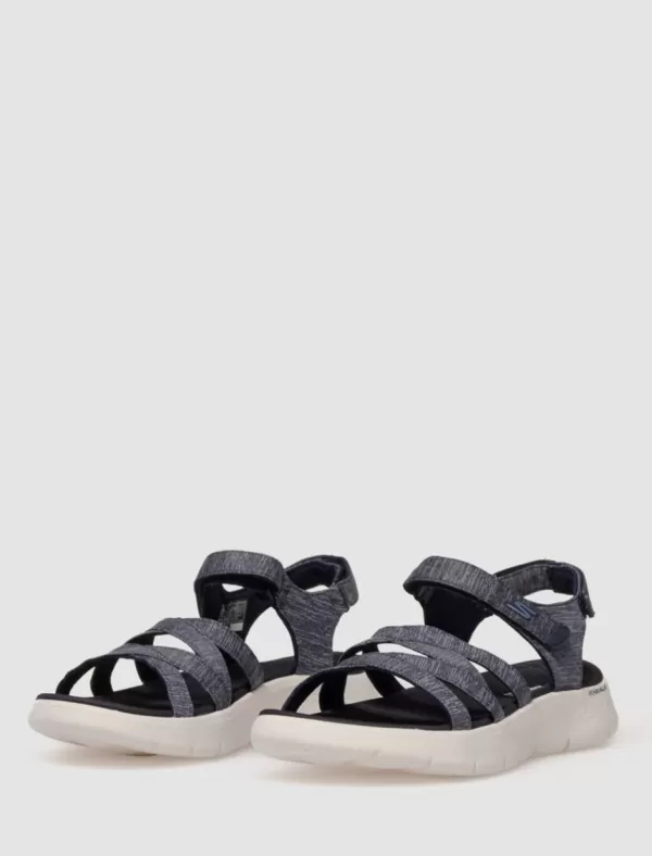 SKECHERS Sandalia Go Walk Flex Sandal-Sunshi Marino>Mujer Zapatos