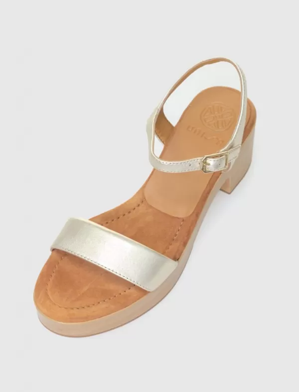 UNISA Sandalia Irita Platino>Mujer Sandalias