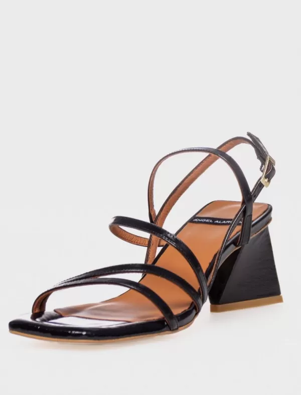 ANGEL ALARCON Sandalias Guilliam Bis Negro>Mujer Zapatos Fiesta