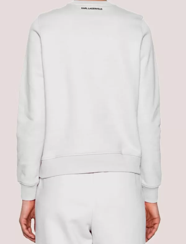 KARL LAGERFELD Sudadera Boukle Choupette Sweartshirt Blanco>Mujer Sudaderas