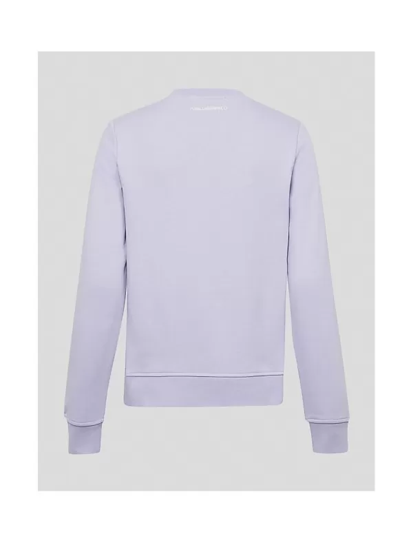 KARL LAGERFELD Sudaderas Ikonik 2.0 Karl Logo Sweat Lila>Mujer Sudaderas
