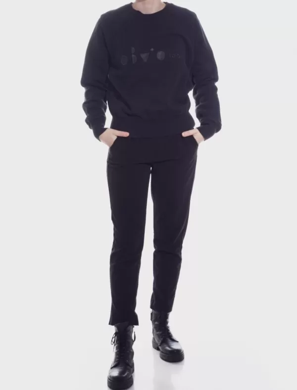 OBVIO Sudaderas Cefalonia Negro>Mujer Sudaderas
