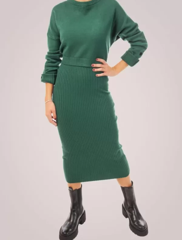 OBVIO Vestido Rania Verde>Mujer Vestidos