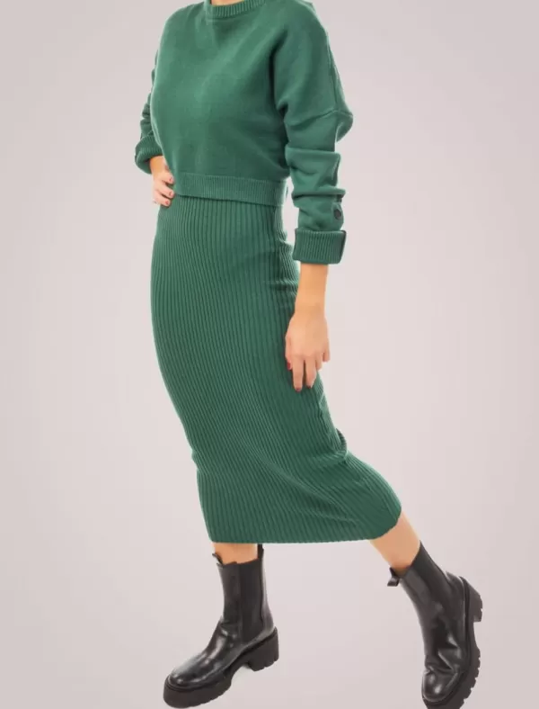 OBVIO Vestido Rania Verde>Mujer Vestidos