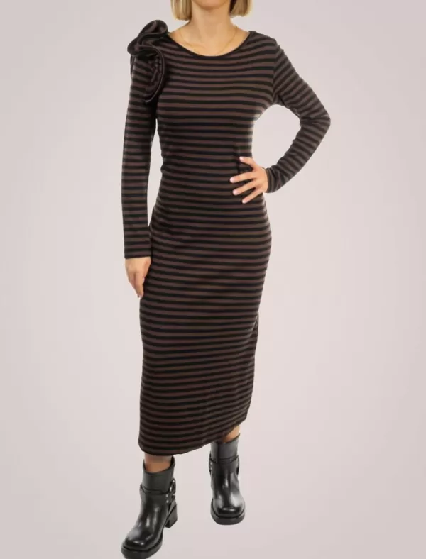 OBVIO Vestido Romina Marron>Mujer Vestidos