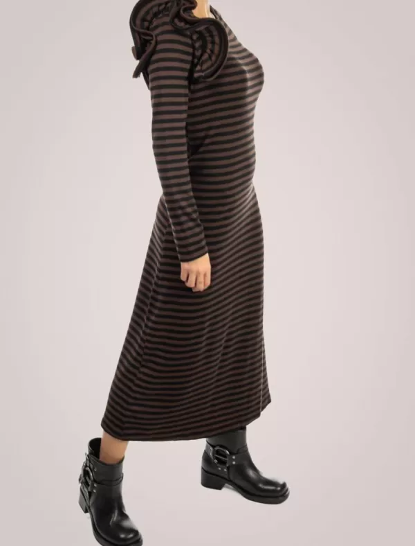 OBVIO Vestido Romina Marron>Mujer Vestidos