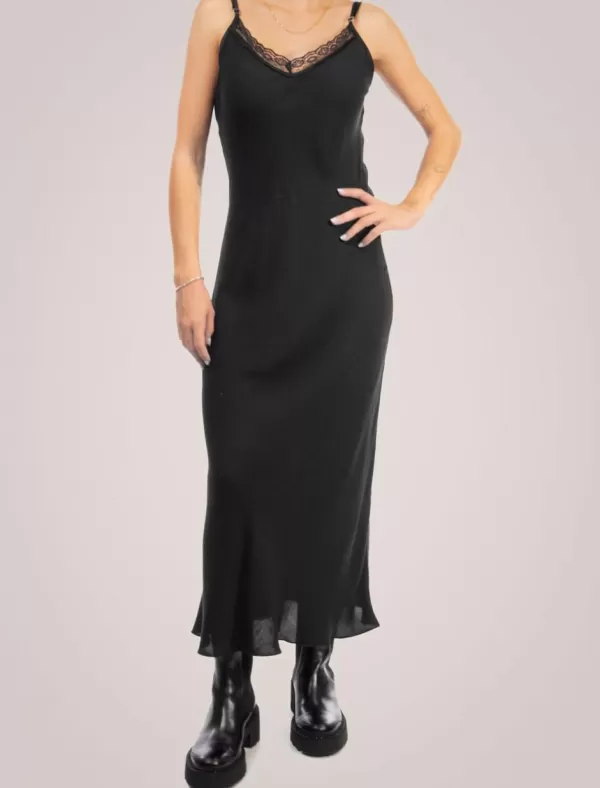 OBVIO Vestido Rue Negro>Mujer Vestidos
