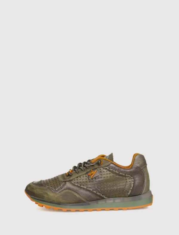 CETTI Zapatilla 848 Kaki>Hombre Zapatillas