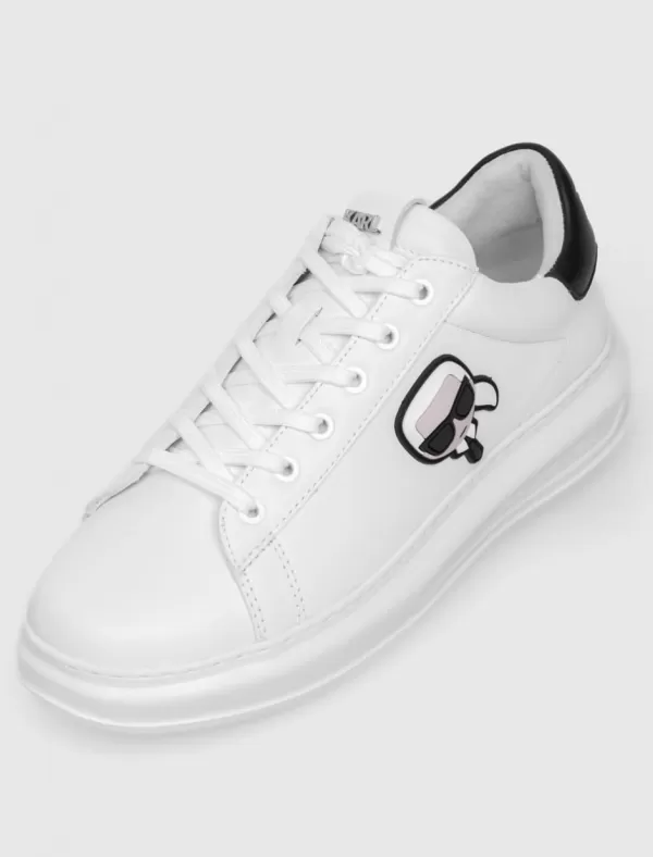 KARL LAGERFELD Zapatilla Kapri Mens Karl Iconic 3D Lace Blanco>Hombre Zapatillas