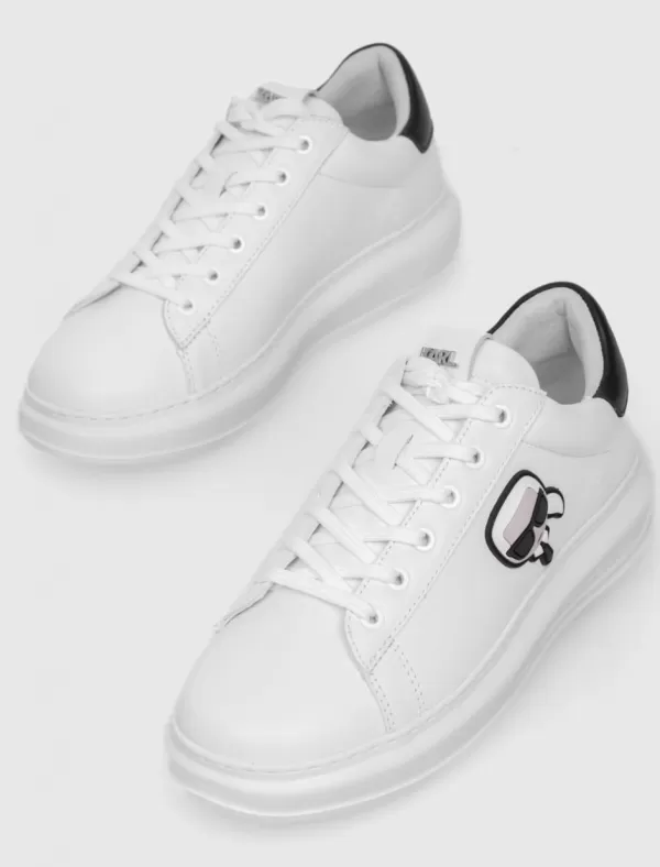 KARL LAGERFELD Zapatilla Kapri Mens Karl Iconic 3D Lace Blanco>Hombre Zapatillas
