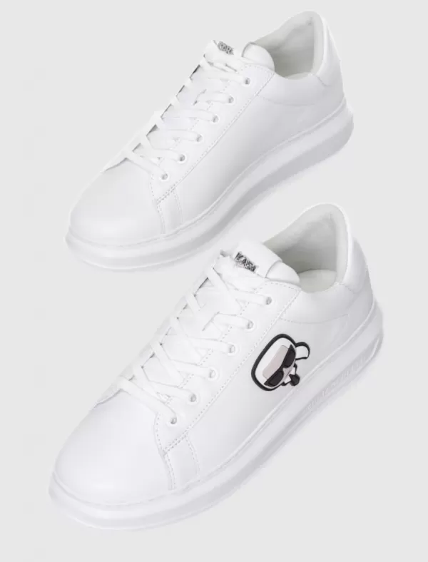 KARL LAGERFELD Zapatilla Kapri Mens Karl Ikonic 3D Lace Blanco>Hombre Zapatillas