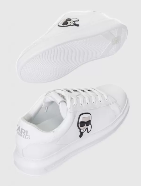 KARL LAGERFELD Zapatilla Kapri Mens Karl Ikonic 3D Lace Blanco>Hombre Zapatillas