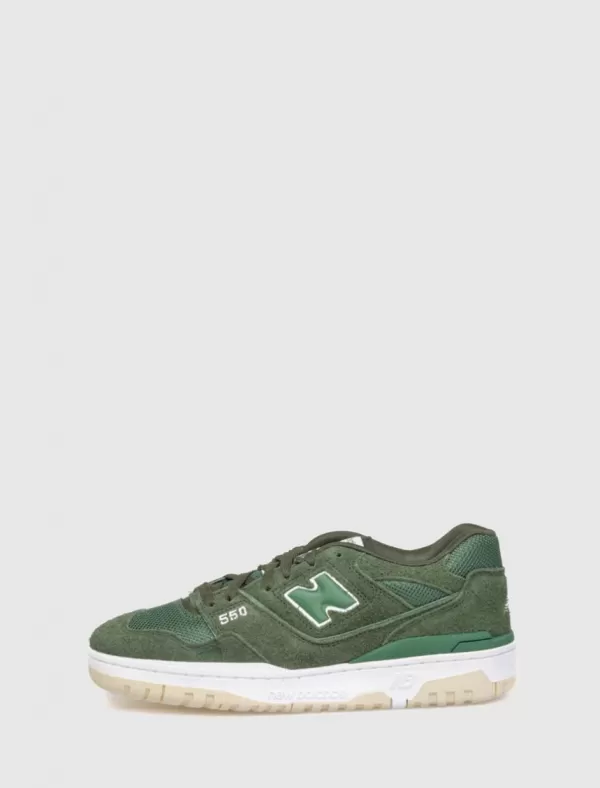 NEW BALANCE Zapatilla Bb550 Verde>Hombre Zapatillas