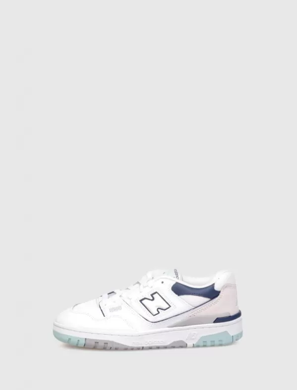 NEW BALANCE Zapatilla Gsb550 Blanco/Marino>Mujer Zapatillas