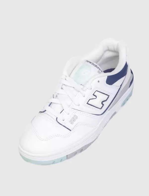 NEW BALANCE Zapatilla Gsb550 Blanco/Marino>Mujer Zapatillas