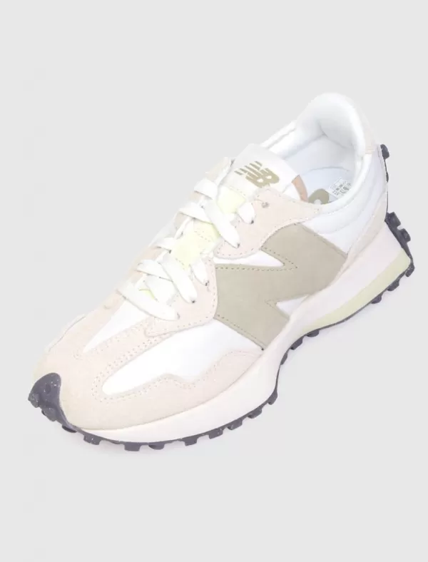 NEW BALANCE Zapatilla Ws327 Blanco/Verde>Mujer Zapatillas