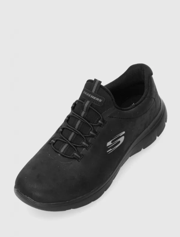 SKECHERS Zapatilla Summits-Itz Bazik Negro>Mujer Zapatillas