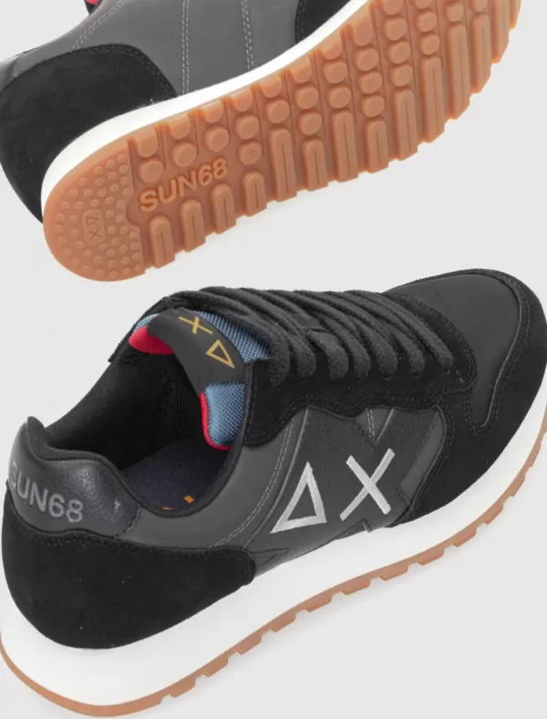 SUN68 Zapatilla Jaki Bicolor Negro>Hombre Zapatillas