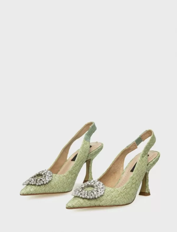 KAMOME Zapatos M3185 Verde>Mujer Zapatos